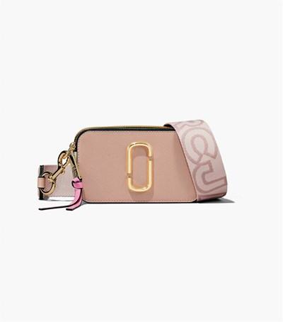 Marc Jacobs Pink and Blue Snapshot Bag Marc Jacobs